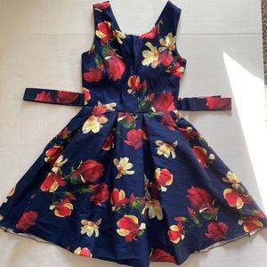 Formal floral dress
